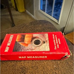 SOLD Vintage brookstone  map measurer in original box